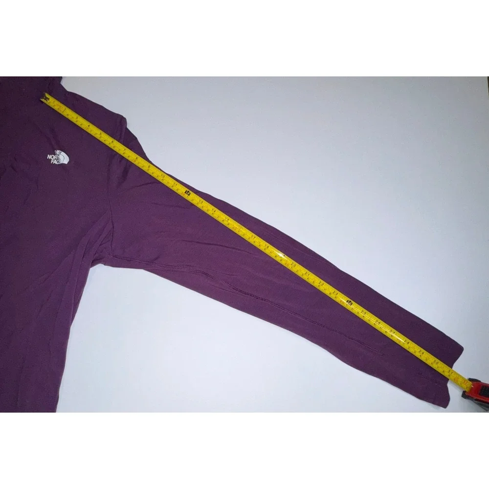 The North Face Mens FlashDry-XD Purple Long Sleeve Hoodie XL Activewear Pullover